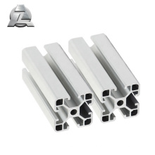 40x40 trilho de slot de t de alumínio prata para carros de material
